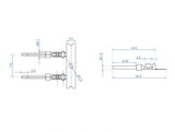 Delock 66726 Crimp Contacts For D-Sub Crimp Male 40 Pieces