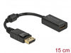 Delock 61011 Adapter Displayport 1.1 Male To Hdmi Female Passive Black