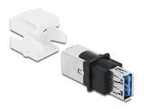 Delock 86394 Keystone Module Usb 3.0 A Female > Usb 3.0 B Female White