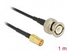 Delock 12492 Antenna Cable Bnc Plug > Smb Plug Rg-174 1 M