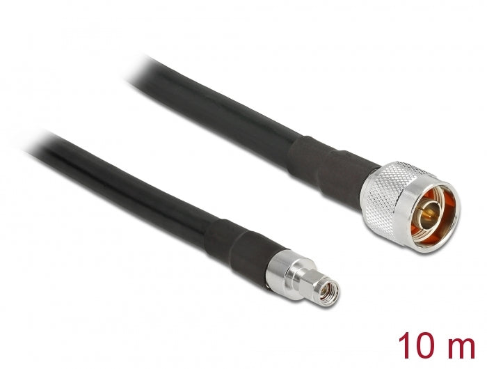 Delock 13028 Antenna Cable N Plug > Rp-Sma Plug Cfd400 Llc400 10 M Low Loss