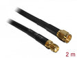 Delock 88443 Antenna Cable Sma Plug > Sma Jack Cfd/Rf200 2 M Low Loss