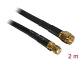 Delock 88443 Antenna Cable Sma Plug > Sma Jack Cfd/Rf200 2 M Low Loss