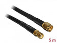 Delock 88444 Antenna Cable Sma Plug > Sma Jack Cfd/Rf200 5 M Low Loss