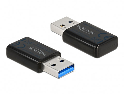 Delock 12550 Usb 3.0 Dual Band Wlan Ac/A/B/G/N Micro Stick 867 + 300 Mbps