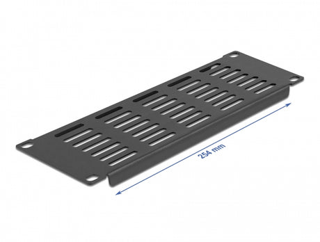 Delock 66840 10″ Network Cabinet Panel With Ventilation Slots Horizontal 2U