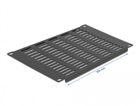 Delock 66842 10″ Network Cabinet Panel With Ventilation Slots Horizontal 4U