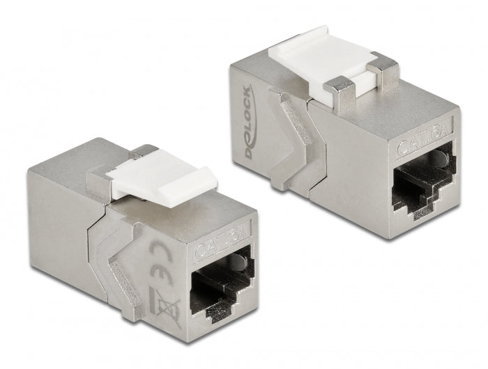 Delock 86996 Keystone Module Rj45 Jack To Rj45 Jack Cat.6A