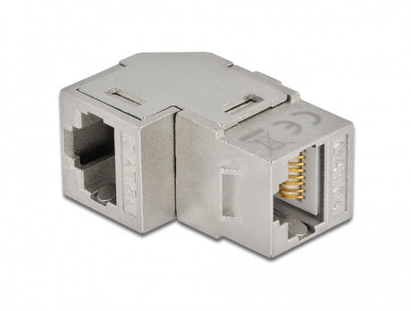 Delock 86997 Keystone Module Rj45 Jack To Rj45 Jack Cat.6A 90° Angled