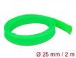 Delock 20749 Braided Sleeve Stretchable 2 M X 25 Mm Green