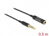 Delock 66074 Audio Extension Cable Stereo Jack 3.5 Mm 4 Pin Male To Female