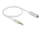 Delock 66072 Audio Extension Cable Stereo Jack 3.5 Mm 4 Pin Male To Female