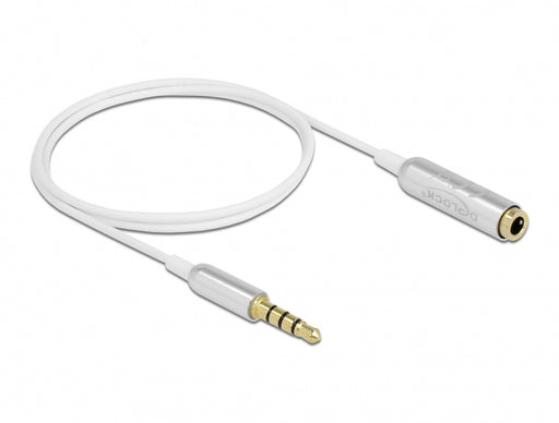 Delock 66072 Audio Extension Cable Stereo Jack 3.5 Mm 4 Pin Male To Female