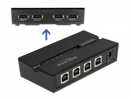 Delock 11494 Usb 2.0 Switch 4 Pc To 4 Devices