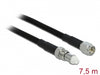 Delock 12450 Antenna Cable Fme Jack > Sma Plug Rg-58 7.5 M