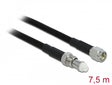 Delock 12450 Antenna Cable Fme Jack > Sma Plug Rg-58 7.5 M