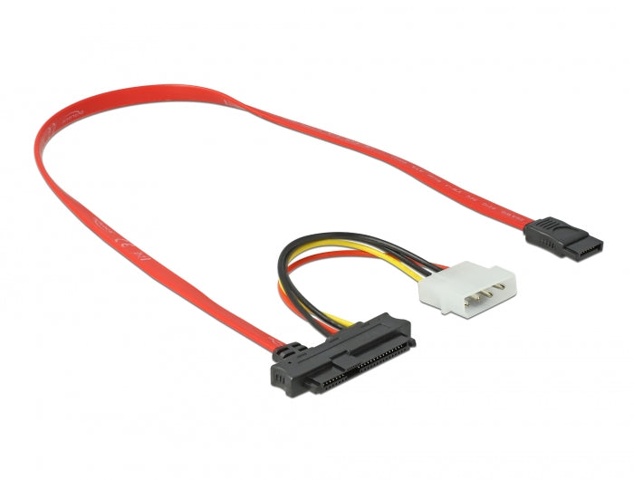 Delock 82219 Cable Sas Sff-8482 + Power > 1 X Sata 7 Pin 0.5 M