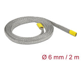 Delock 20787 Braided Sleeve For Emc Shielding Stretchable 2 M X 6 Mm