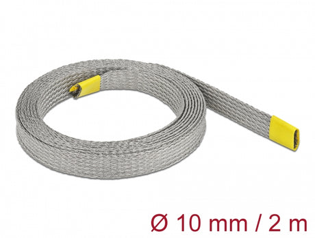 Delock 20788 Braided Sleeve For Emc Shielding Stretchable 2 M X 10 Mm