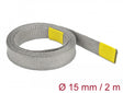 Delock 20789 Braided Sleeve For Emc Shielding Stretchable 2 M X 15 Mm