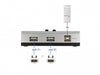 Delock 87760 Switch Usb 2.0 With 1 X Type-B Female To 2 X Type-A Female