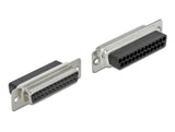 Delock 66834 D-Sub 25 Pin Crimp Female To 2 X Rj45 Female