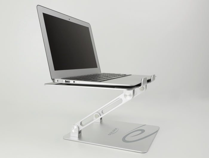 Delock 18414 Tablet And Laptop Stand Adjustable Aluminium