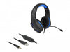 Delock 27182 Gaming Headset W/ 3.5 Mm Stereo Jack And Blue Led Light