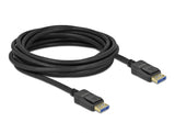 Delock 80264 Displayport Cable 8K 60 Hz 40 Gbps 5 M