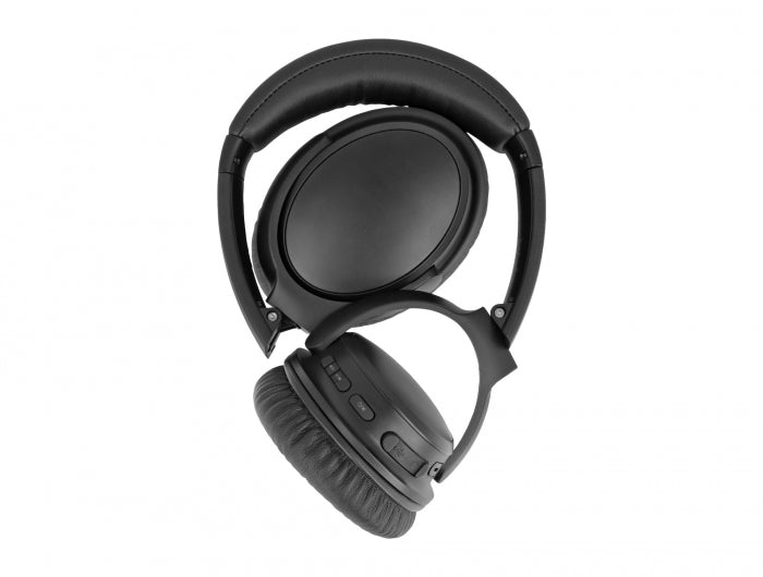 Delock 27181 Bluetooth 5.0 Headphones Over-Ear W/ Integrated Microphone