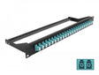 Delock 43389 19″ Fibre Patch Panel 24 Port Lc Duplex Aqua