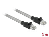 Delock 80110 Rj45 Cable Cat.6A U/Ftp With Metal Jacket 3 M