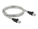 Delock 80110 Rj45 Cable Cat.6A U/Ftp With Metal Jacket 3 M