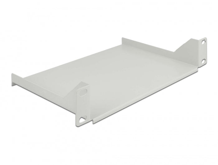 Delock 66854 10″ Shelf For Network Cabinet 1U Grey