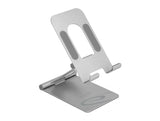 Delock 18425 Smartphone Stand Adjustable Aluminium (122 G)