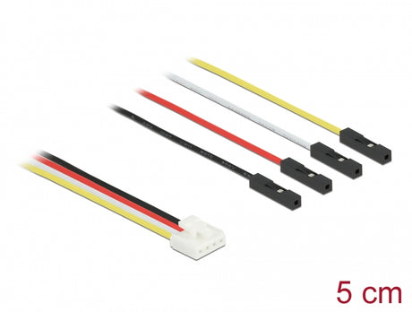 Delock 86946 Conversion Iot Grove Cable 4 X Pin Male To 4 X Jumper Female 5 Cm