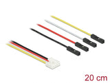 Delock 86947 Conversion Iot Grove Cable 4 X Pin Male To 4 X Jumper Female 20 Cm