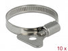 Delock 19580 Butterfly Hose Clamp 32 - 50 Mm 10 Pieces Metal