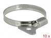 Delock 19581 Butterfly Hose Clamp 40 - 60 Mm 10 Pieces Metal