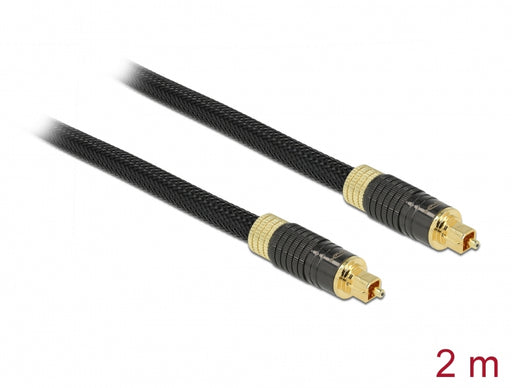 Delock 86593 Toslink Standard Cable Male - Male 2 M