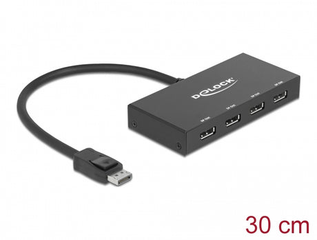 Delock 87694 Displayport 1.2 Splitter 1 X Displayport In