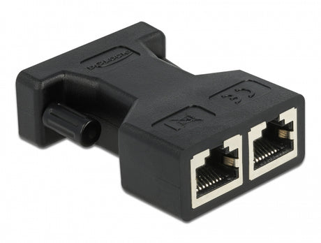 Delock 66806 D-Sub 15 Pin Female To 2 X Rj45 Female Aui Adapter