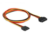 Delock 60133 Extension Cable Power Sata 15 Pin Male > Sata 15 Pin Female 100 Cm