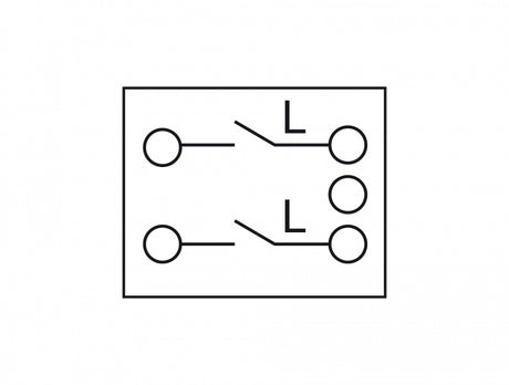 Delock 81360 Easy 45 1-Gang Switch 2-Pole 1-Way 45 X 45 Mm, White