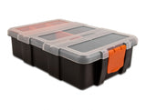 Delock 18419 Sorting Box With 11 Compartments 220 X 155 X 60 Mm Orange / Black