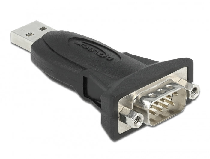 Delock 61506 Adapter Usb 2.0 Type-A To 1 X Serial Rs-232 D-Sub 9 Pin Male