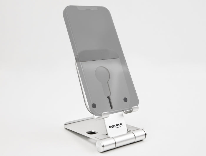 Delock 18426 Smartphone Stand Adjustable For Magsafe Aluminium