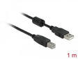 Delock 83566 Cable Usb 2.0 Type A Male > Usb 2.0 Type B Male 1 M Black