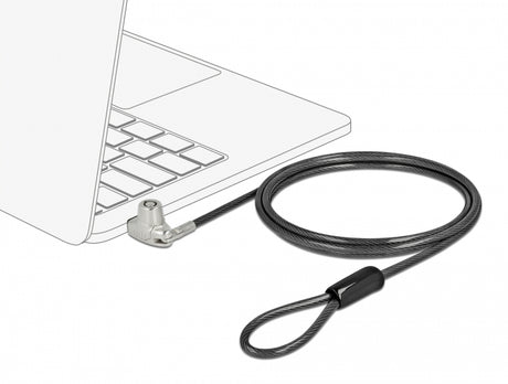 Navilock 20691 Laptop Security Cable With Key Lock For Hp Nano Slot