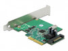 Delock 90068 Pci Express X4 Card To Internal Usb 3.2 Gen 2 Key B 20 Pin Female